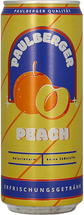 Paulberger Peach Dose 12x33cl Paulberger Peach Dose 12x33cl