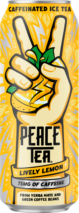 Peace Tea Lively Lemon Dose 24x50cl Peace Tea Lively Lemon Dose 24x50cl