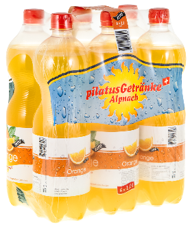 Pilatus Orange Zero Pet 6-Pack 100cl