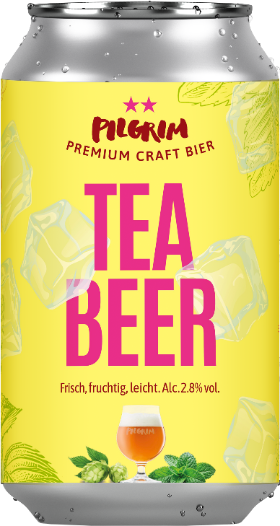 Pilgrim Tea Beer 2.8% Dose 24x33cl