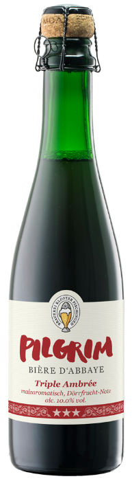 Pilgrim Triple Ambrée Bière d'Abbaye EW 12x37.5cl Pilgrim Triple Ambrée Bière d'Abbaye EW 12x37.5cl