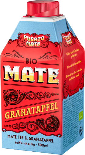 Puerto Mate Granatapfel Bio Brik 8-Pack 50cl