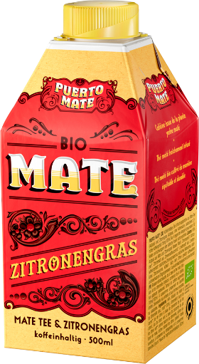 Puerto Mate Zitronengras Bio Brik 8-Pack 50cl