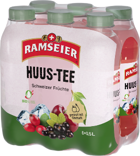 Ramseier Huus-Tee Schweizer Früchte Bio Pet 6-Pack 50cl