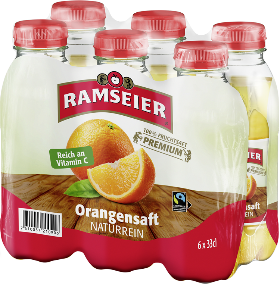 Ramseier Orangensaft Pet 6-Pack 33cl