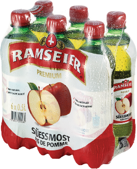 Ramseier Süessmost 'Apfelsaft' Pet 6-Pack 50cl Ramseier Süessmost 'Apfelsaft' Pet 6-Pack 50cl