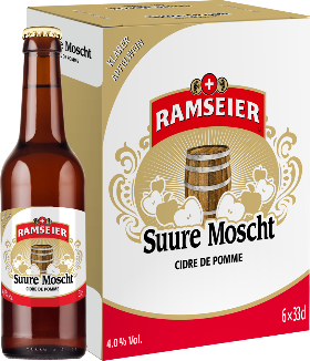 Ramseier Suure Moscht klar 4% EW 6-Pack 33cl