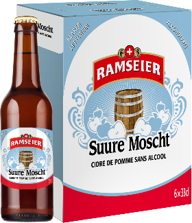 Ramseier Suure Moscht klar Alkoholfrei EW 6-Pack 33cl