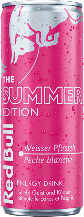 Red Bull The Summer Ed.Weisser Pfirsich Dose 24x25cl Red Bull The Summer Ed.Weisser Pfirsich Dose 24x25cl