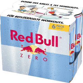 Red Bull Zero Dose 6-Pack 25cl Red Bull Zero Dose 6-Pack 25cl