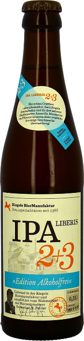 Riegele IPA Liberis 2+3 Alkoholfrei EW 8-Pack 33cl