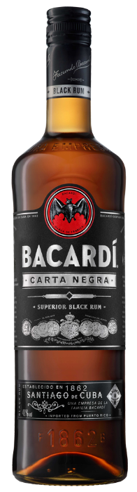 Rum Bacardi Carta Negra 'Black' 40% 70cl