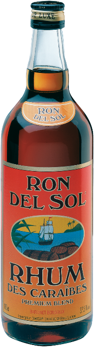 Rum Ron del Sol 37.5% 100cl Rum Ron del Sol 37.5% 100cl