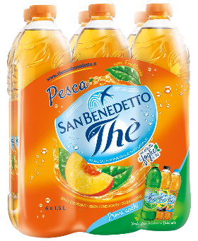 San Benedetto Thè Pesca Pet 6-Pack 150cl San Benedetto Thè Pesca Pet 6-Pack 150cl