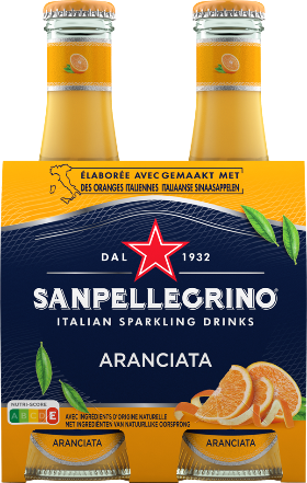 San Pellegrino Aranciata EW 4-Pack 20cl San Pellegrino Aranciata EW 4-Pack 20cl