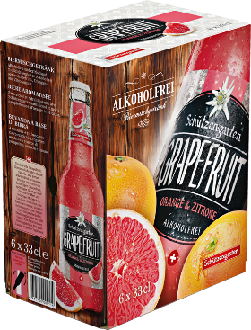 Schützengarten Grapefruit Alk.frei EW 6-Pack 33cl Schützengarten Grapefruit Alk.frei EW 6-Pack 33cl