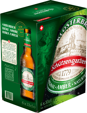 Schützengarten Klosterbräu EW 6-Pack 33cl Schützengarten Klosterbräu EW 6-Pack 33cl