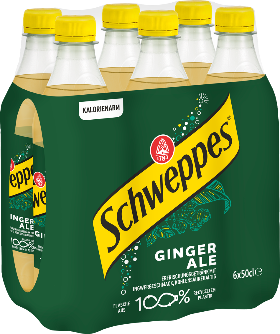 Schweppes Ginger Ale Pet 6-Pack 50cl Schweppes Ginger Ale Pet 6-Pack 50cl