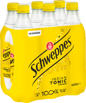 Schweppes Indian Tonic Pet 6-Pack 50cl Schweppes Indian Tonic Pet 6-Pack 50cl