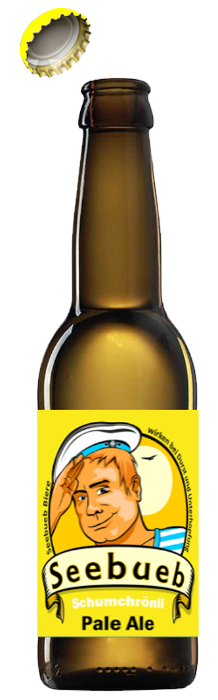 Seebueb Pale Ale 'Schumchrönli' EW 6-Pack 33cl Seebueb Pale Ale 'Schumchrönli' EW 6-Pack 33cl