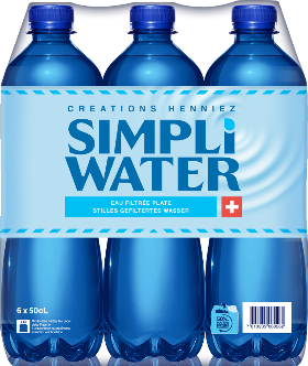 Simpli Water blau Pet 6-Pack 50cl