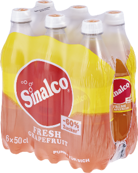 Sinalco Fresh Grapefruit Pet 6-Pack 50cl