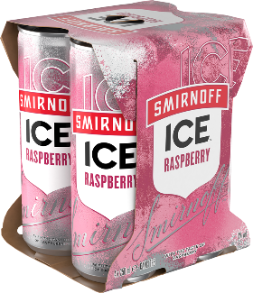 Smirnoff Ice Raspberry 4% Dose 4-Pack 25cl Smirnoff Ice Raspberry 4% Dose 4-Pack 25cl