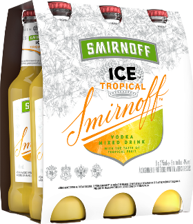 Smirnoff Ice Tropical 4% EW 6-Pack 27.5cl