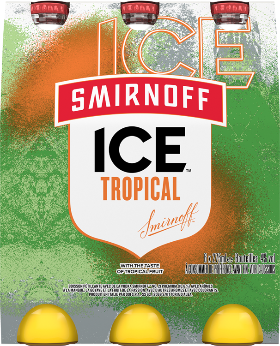 Smirnoff Ice Tropical 4% EW 6-Pack 27.5cl Smirnoff Ice Tropical 4% EW 6-Pack 27.5cl