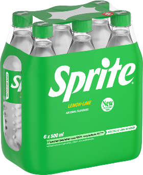 Sprite Pet 6-Pack 50cl Sprite Pet 6-Pack 50cl