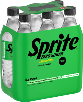 Sprite Zero Pet 6-Pack 50cl Sprite Zero Pet 6-Pack 50cl