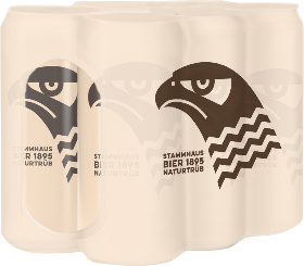 Stammhaus Bier naturtrüb Dose 6-Pack 50cl Stammhaus Bier naturtrüb Dose 6-Pack 50cl