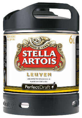 Stella Artois Fass f.Zapfanlage PerfectDraft 6Lit.