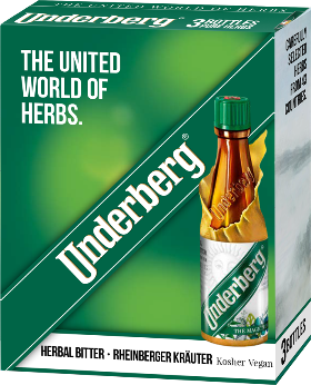 Underberg Kräuterbitter 44% 3x2cl Underberg Kräuterbitter 44% 3x2cl