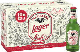 Valaisanne Lager EW 10-Pack 33cl Valaisanne Lager EW 10-Pack 33cl