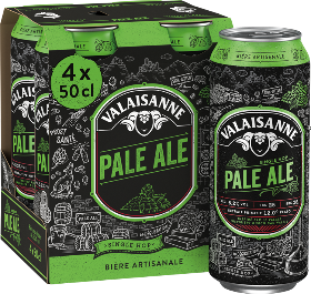 Valaisanne Pale Ale Dose 4-Pack 50cl Valaisanne Pale Ale Dose 4-Pack 50cl