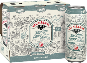 Valaisanne Session Lager Dose 6-Pack 50cl
