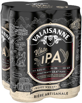 Valaisanne White IPA Dose 4-Pack 50cl Valaisanne White IPA Dose 4-Pack 50cl