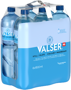 Valser Still Calc.+Magn. (Natur.) Pet 6-Pack 150cl Valser Still Calc.+Magn. (Natur.) Pet 6-Pack 150cl