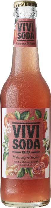 Vivi Soda Blutorange+Ingwer Bio MW Harass 24x33cl Vivi Soda Blutorange+Ingwer Bio MW Harass 24x33cl