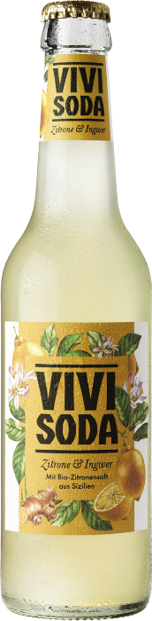 Vivi Soda Zitrone+Ingwer Bio MW Harass 24x33cl Vivi Soda Zitrone+Ingwer Bio MW Harass 24x33cl