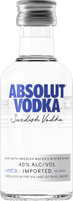 Vodka Absolut 40% 12x5cl Vodka Absolut 40% 12x5cl