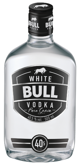 Vodka Bull White Pure Grain 40.5% Pet 50cl