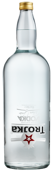 Vodka Trojka Pure Grain 40% 455cl