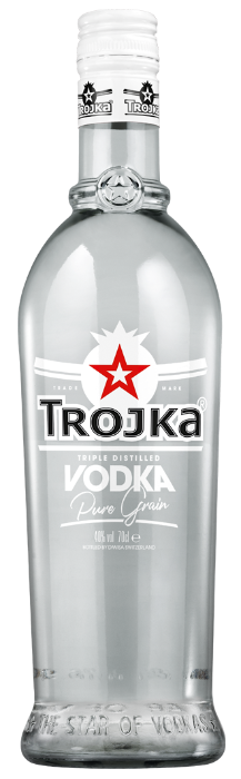 Vodka Trojka Pure Grain 40% 70cl Vodka Trojka Pure Grain 40% 70cl