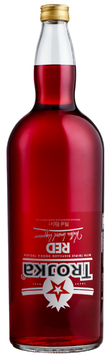 Vodka Trojka Red 24% 455cl