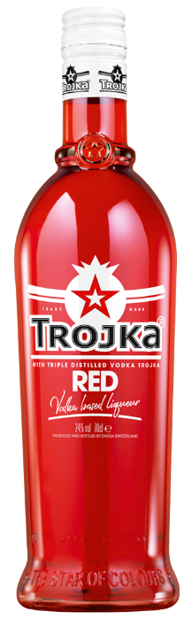 Vodka Trojka Red 24% 70cl