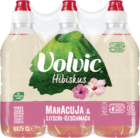 Volvic Thé Hibiskus Pet Sportcab 6-Pack 75cl Volvic Thé Hibiskus Pet Sportcab 6-Pack 75cl
