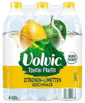 Volvic Zitrone-Limette Pet 6-Pack 150cl Volvic Zitrone-Limette Pet 6-Pack 150cl