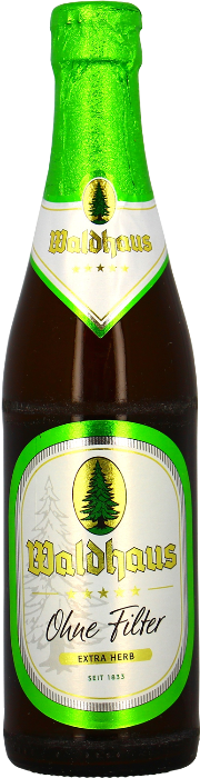Waldhaus ohne Filter extra herb MW Harass 24x33cl Waldhaus ohne Filter extra herb MW Harass 24x33cl